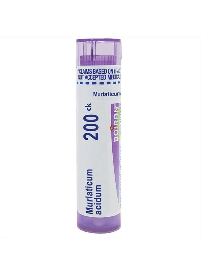 Muriaticum Acidum 200Ck Md 80 Pellets for Hives Triggered by Sun Exposure
