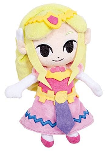 Sanei The Legend of Zelda The Wind Waker 7.5" Princess Zelda HD Plush