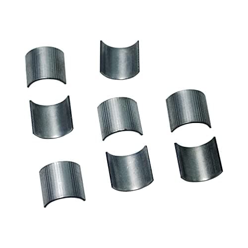 AIRCMT Universal 1 to 118 Handlebar Riser Clamp Shims Spacers Pack Of 8 Pieces Motorcycle Bicycle Bike Handle Bar Shim Spacer Stem Conversion