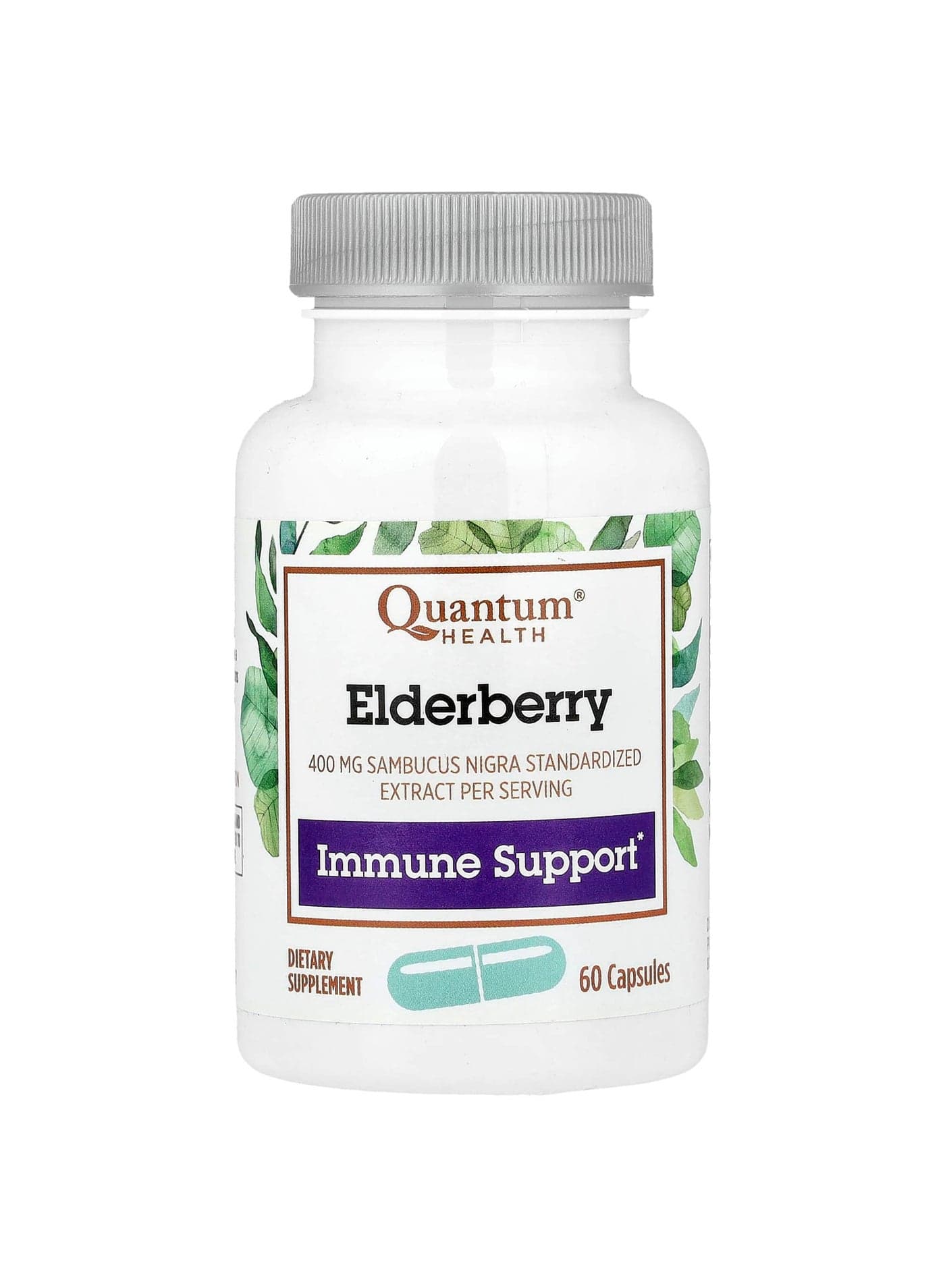 Elderberry, 60 Capsules (200 mg per Capsule)