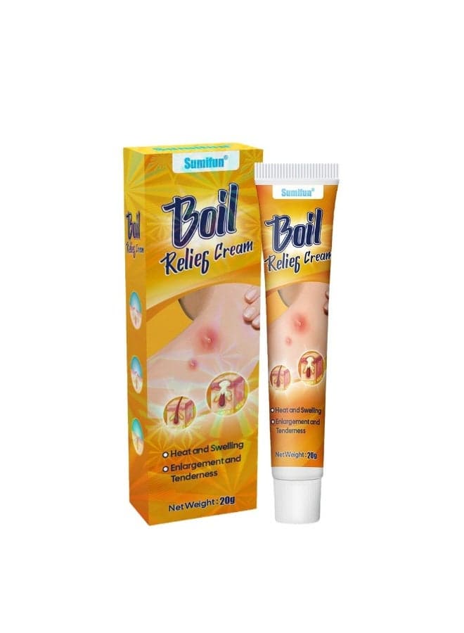Rapid Relief Boil Treatment Cream That Helps Shrink Painful Bumps Calm Inflamed Skin and Support Natural Healing While Providing a Cooling Soothing Sensation for Immediate Comfort