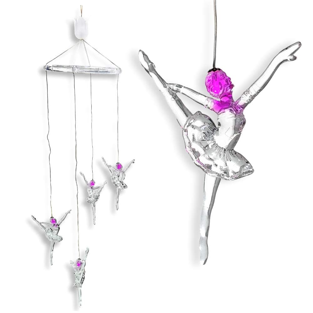 Ballerina Decor Lighted Ballet Dancer Mobile Night Light Ballet Party Decorations Ideal for Dance Enthusiasts 8 to 16 high