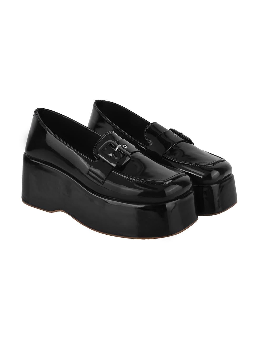 Shoetopia Women's Flat Pumps Black (3 UK)