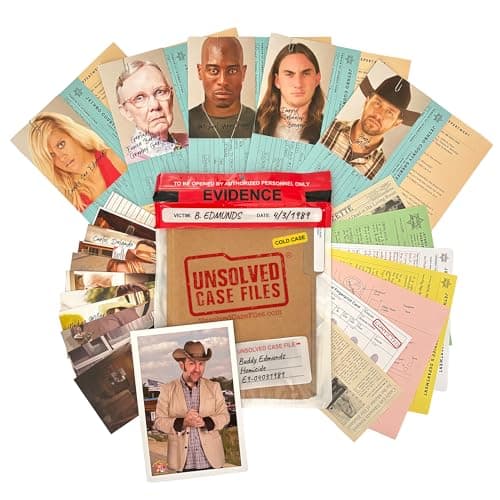 Unsolved Case Files Edmunds Buddy Cold Case Murder Mystery Game Can You Solve The Crime