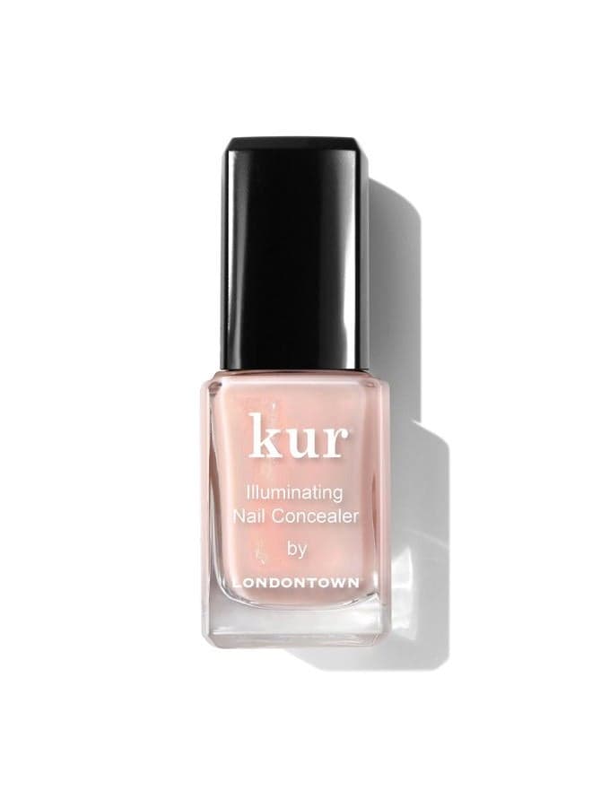 kur Illuminating Nail Concealer, Bubble, Vegan, Cruelty Free, Gluten Free, Paraben Free nail polish care long lasting for all nail brighten, Bubble, 0.40 Fl Oz