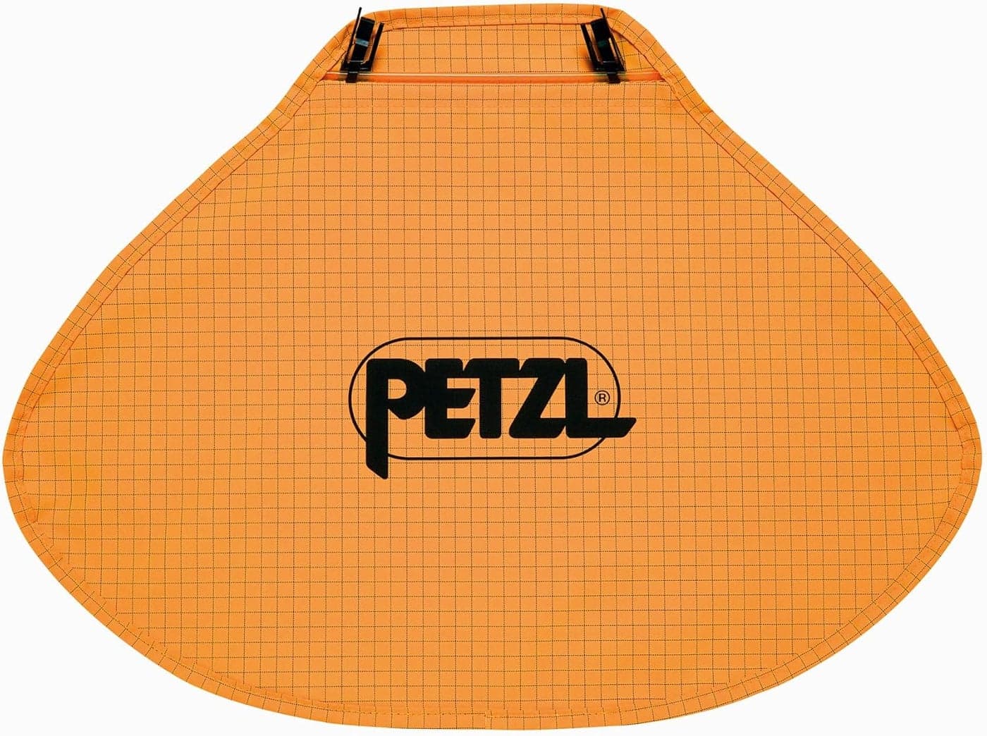 Petzl Vertex and Layer Helmet Neck Protector for Climbing - High Visibility, Orange