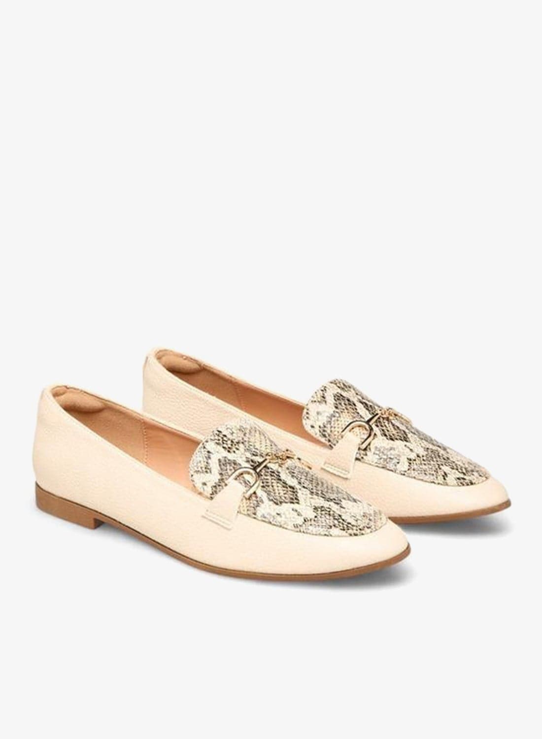 Women's Panelled Slip-On Loafers