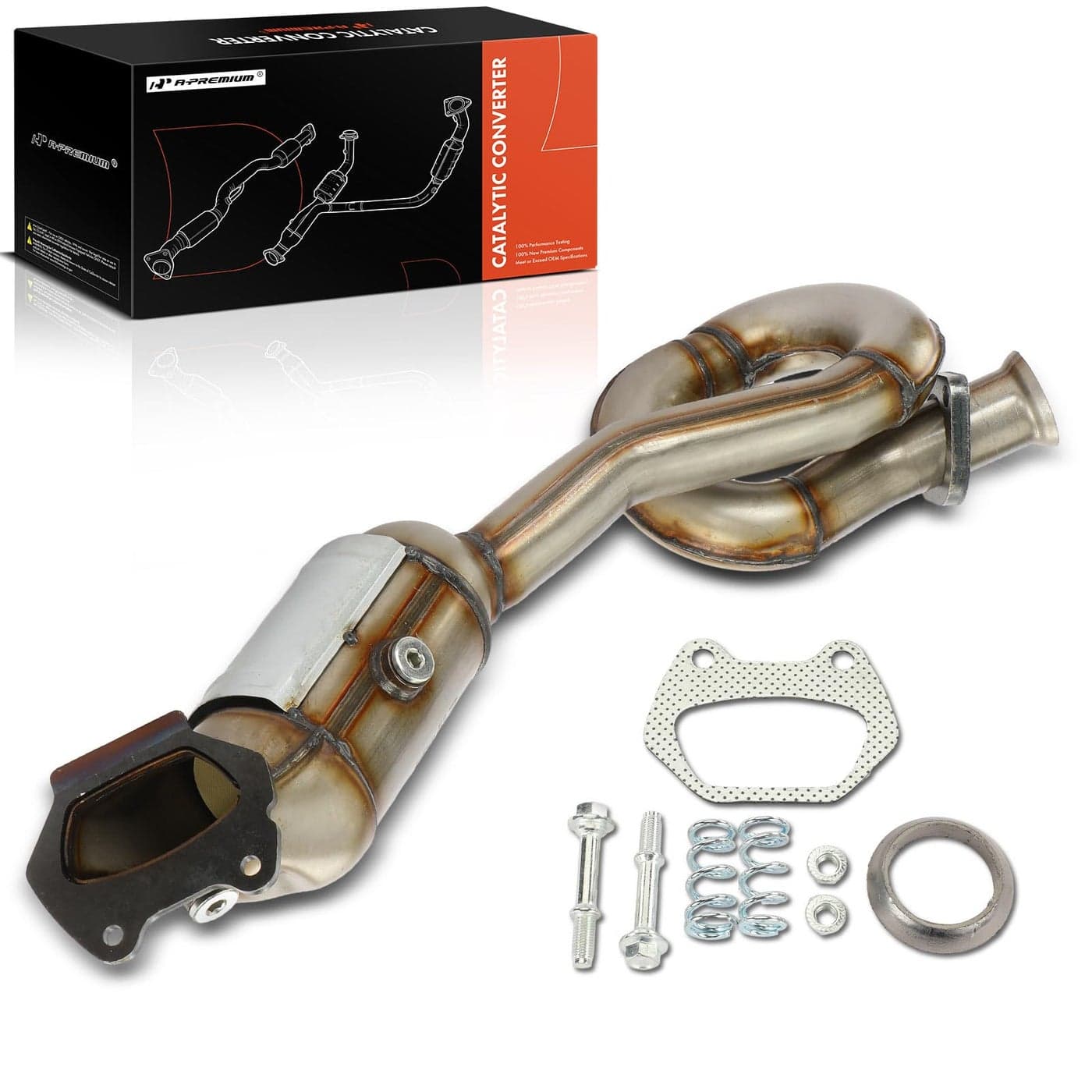 APremium Left Catalytic Converter Kit DirectFit Compatible with Jeep Wrangler 20122018 Wrangler JK 2018 36L EPA Compliant Replace 68085148AG