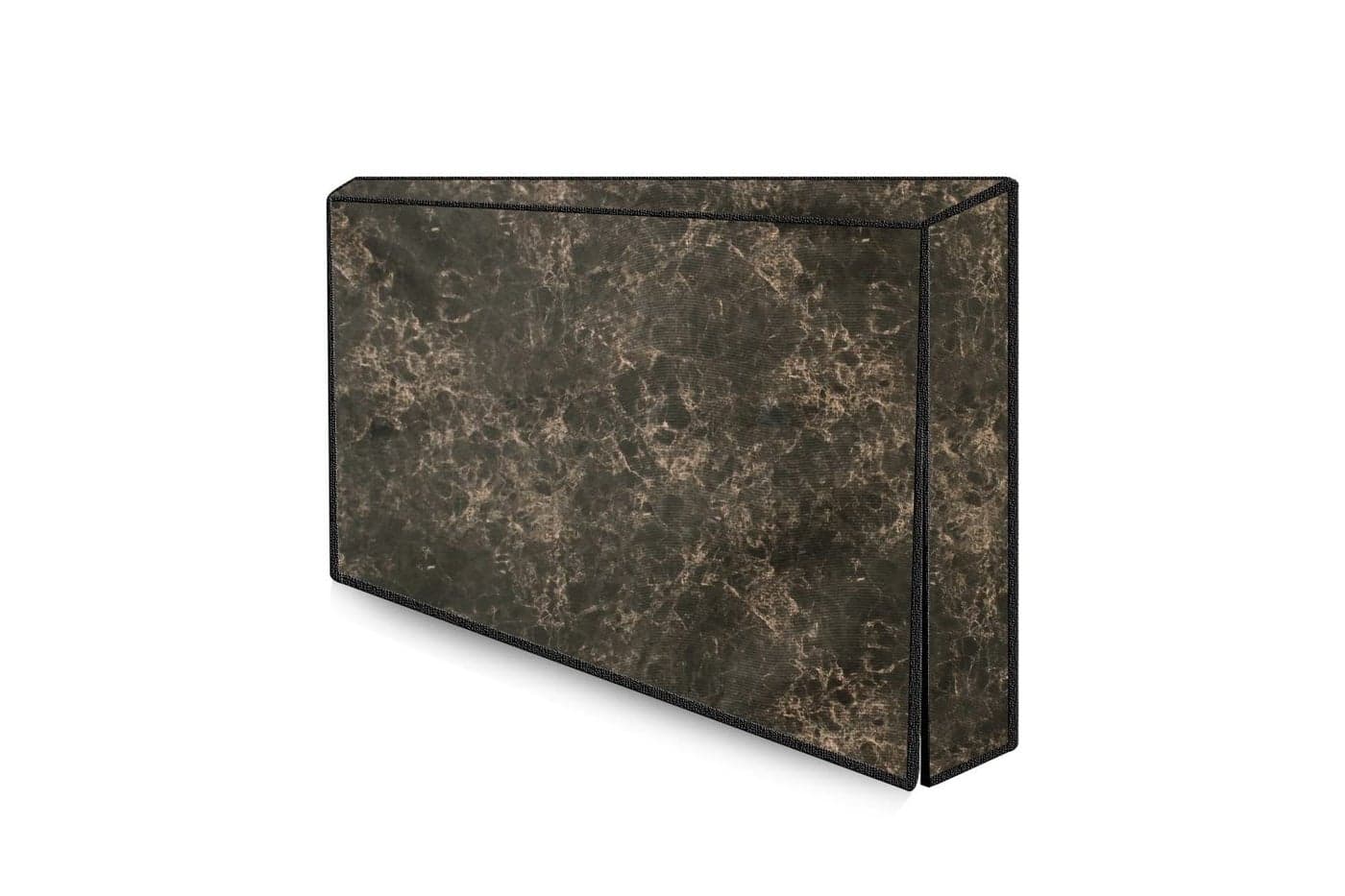 The Furnishing Tree Waterproof & Dustproof PVC LED/LCD/Monitor TV Cover Suitable for All Models of 43 Inch TV, Dimensions of the Cover WxHxD In Inches: (39x24x3), Marble Pattern Coffee