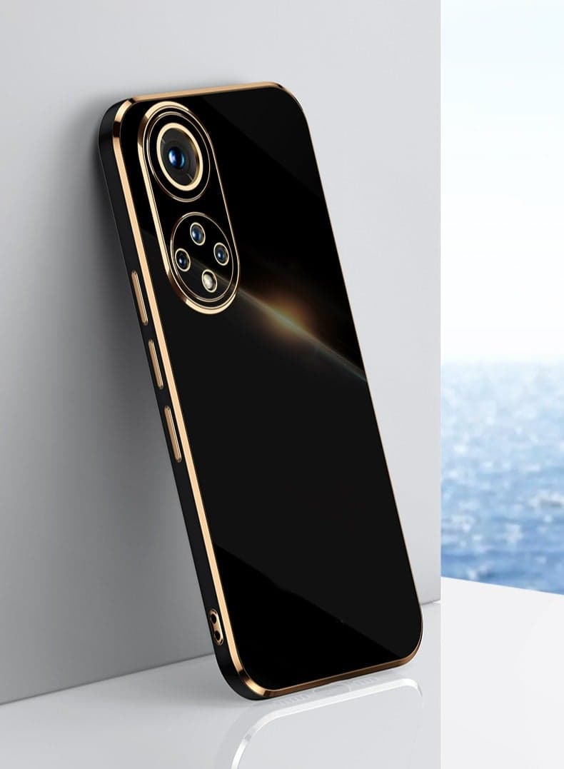 Honor 50 5G / HUAWEI Nova 9 4G Mobile Phone Case Cover, Luxury Plating Soft Back Cover, Raised Full Camera Protection