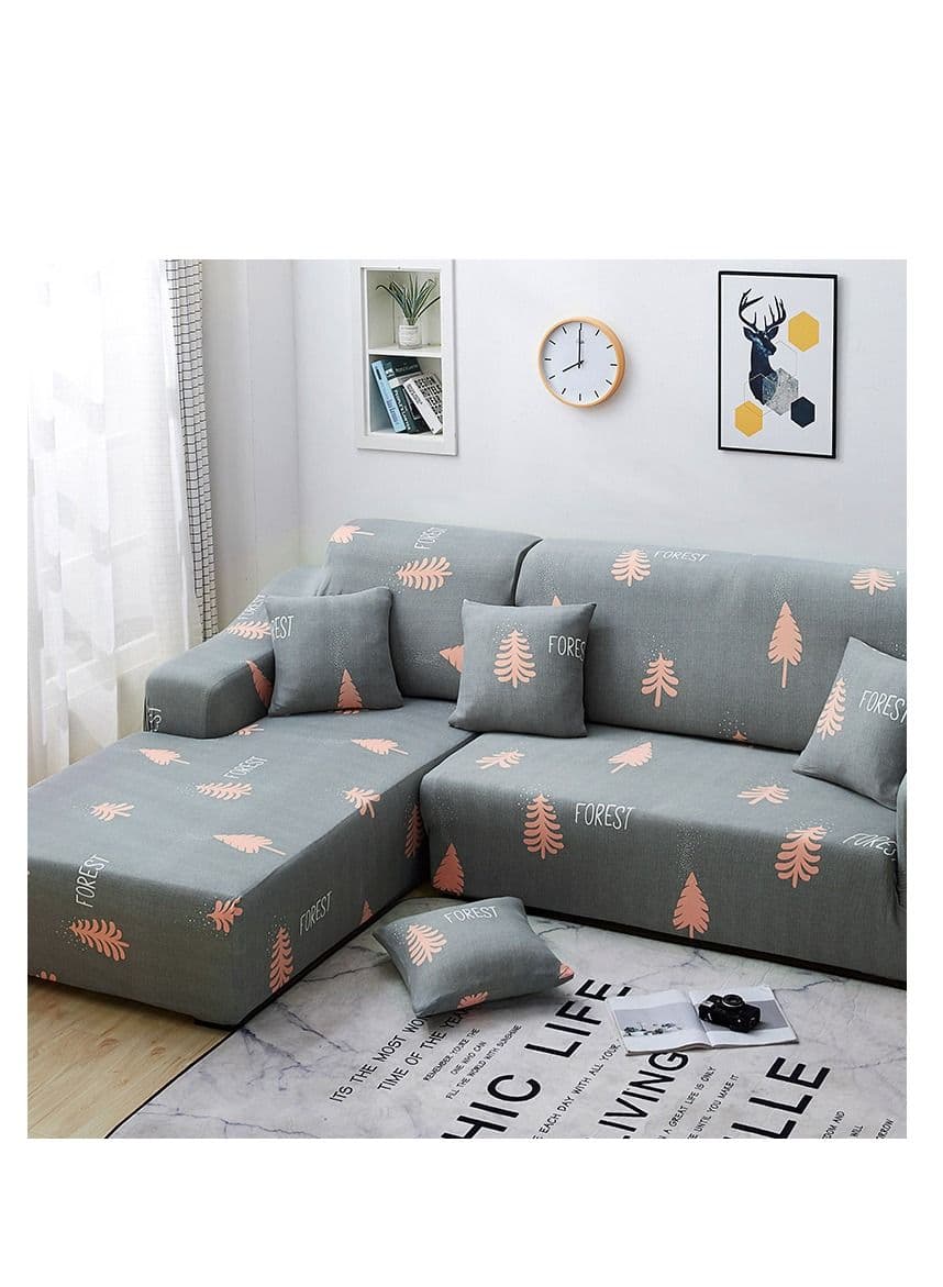 Furniture Cover for Sofa and Seats Elastic Couch Decoration Copridivano Stretch SiZE L