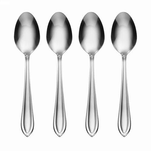 Hampton Forge Ginger 4 Pc Dinner Spoons, 0.35 LB, Metallic