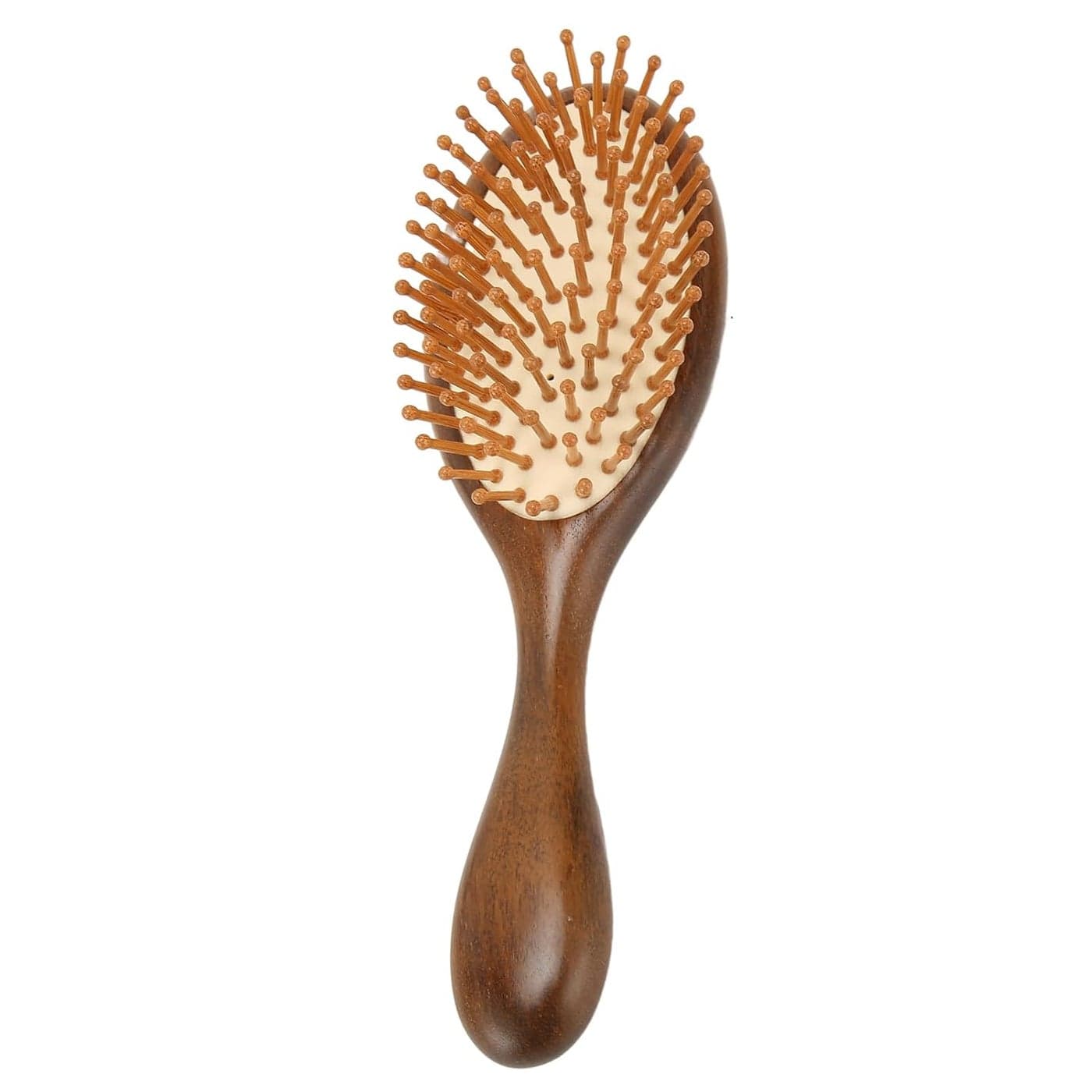 Hair Brush Sandalwood Wooden Massage Comb Air Cushion Comb for Men and Women with Cleaning Brush Wooden Hairbrush Detangling Brush and Brush for Thick or Long Hair