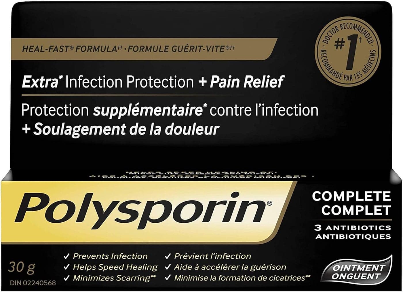 Antibiotic Ointment Heal-Fast formula, 30g 30 gram