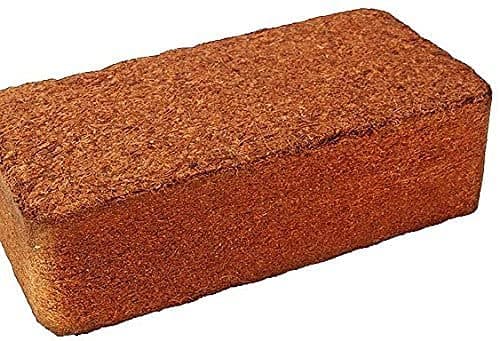 SAPRETAILER Cocopeat Cocopit Block 650 Grams for Garden- Expands to 4 Kg Powder