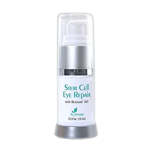 Stem Cell Therapy Eye Repair with Retinoid 160 reduces the appearance of fine lines and wrinkles by supporting new skin growth and encouraging collagen growth via timerelease Retinol