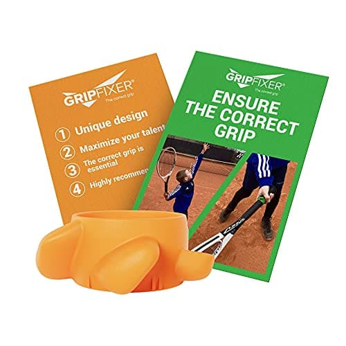 GRIPFIXER Tennis | Ensures The Correct Grip | The Ultimate Training Equipment & Teaching aid | Danish Innovation | Small-Right-3pack