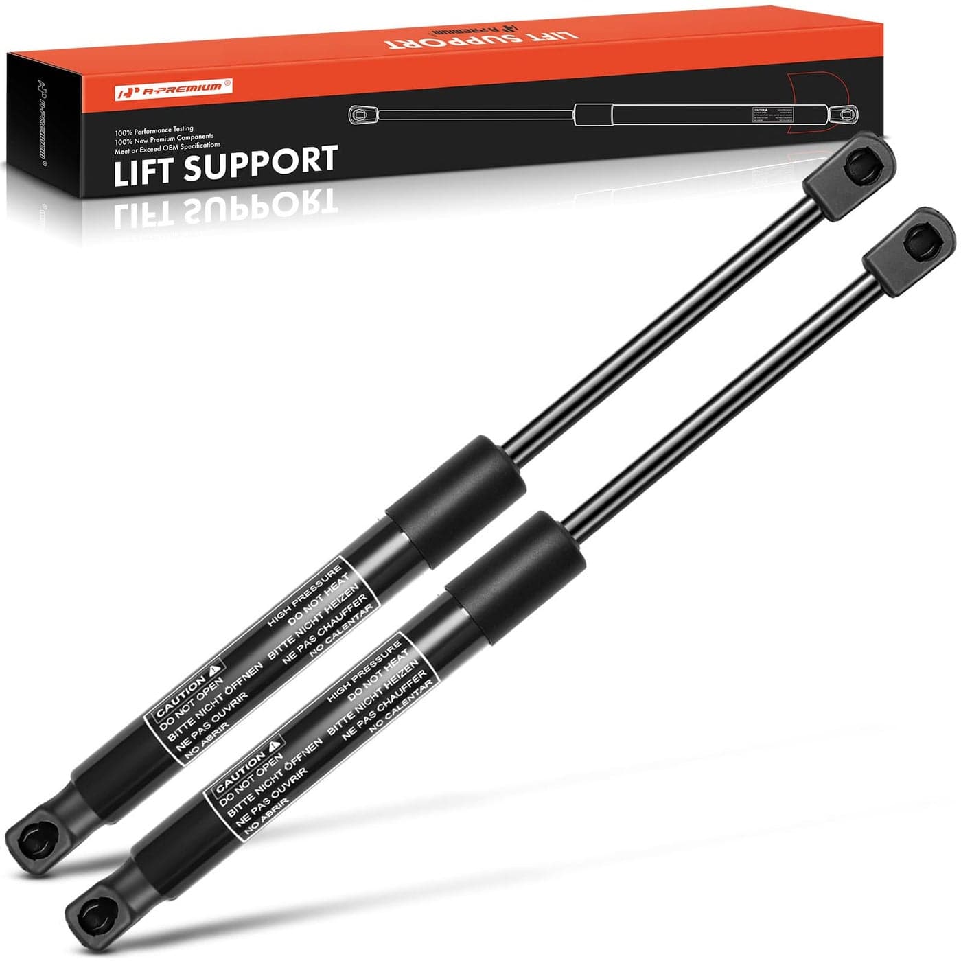 APremium Front Hood Lift Supports Shock Struts Compatible with Nissan Maxima 20092014 2PC Set