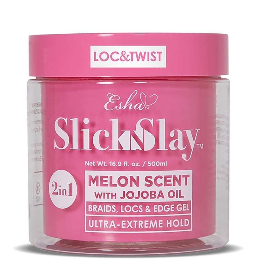 Esha Slick N Slay Braiding Gel (17 Oz., MELON)