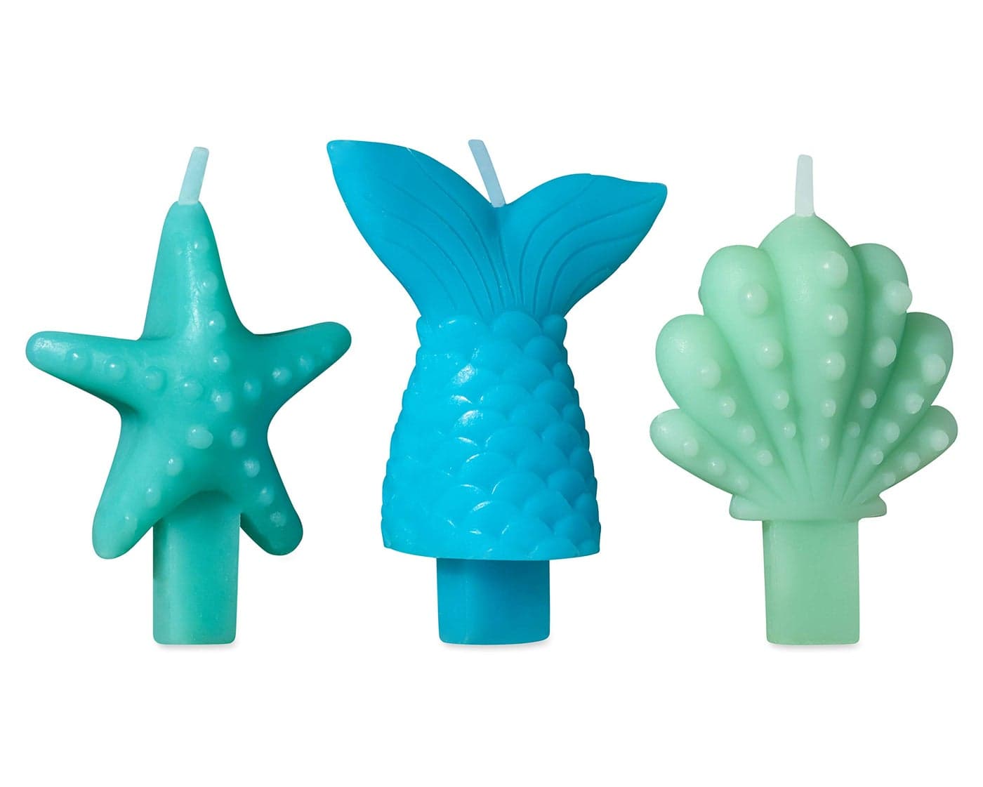 Papyrus Birthday Candle Toppers Mermaids 3Count