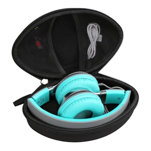 Aproca Case Compatible with Artix CL750 Wired/AILIHEN C8 Over-Ear Headphones, Portable Headset Bag for Accessories -Black (Case Only)