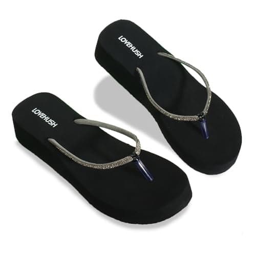 LOVEHUSH Doctor Slipper for Women | Orthopedic, Diabetic, Pregnancy | Soft Doctor Anti-Skid Slipper for Women |Slides, Flip-Flops, Slippers, Chappals | For Ladies and Girls SL8-GRAY-4