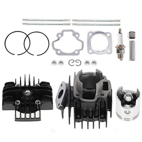 ECCPP New Cylinder Piston Ring Gasket for 19812009 for Yamaha PW50 60cc Compatible for Cylinder Piston Gasket Top End Kit 4J2111110000