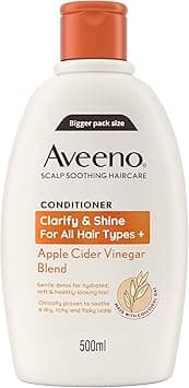 Aveeno Haircare Clarify and Shine Apple Cider Vinegar Blend Conditioner 500ml