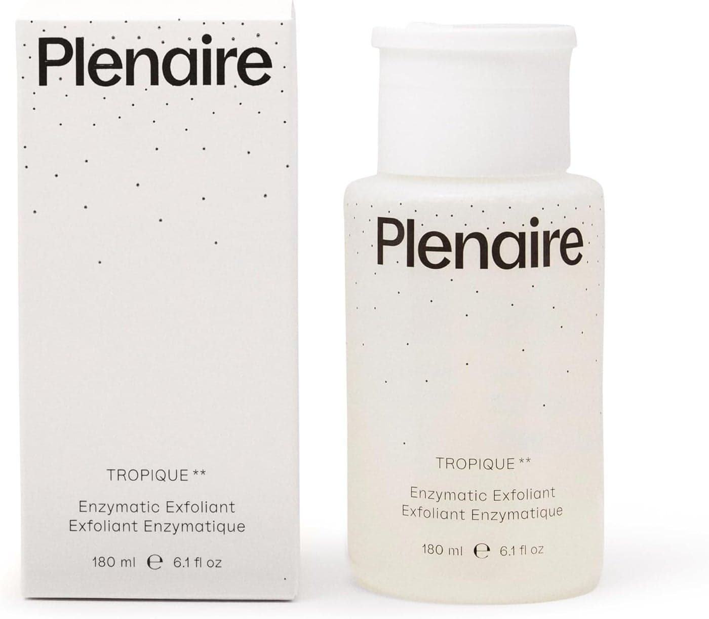 Tropique by Plenaire 180ml Enzyme Face Exfoliator Scrub with Acid Fruits Facial Exfoliator Enzymatic Exfoliator Face Natural Face Scrub by PLENAIRE