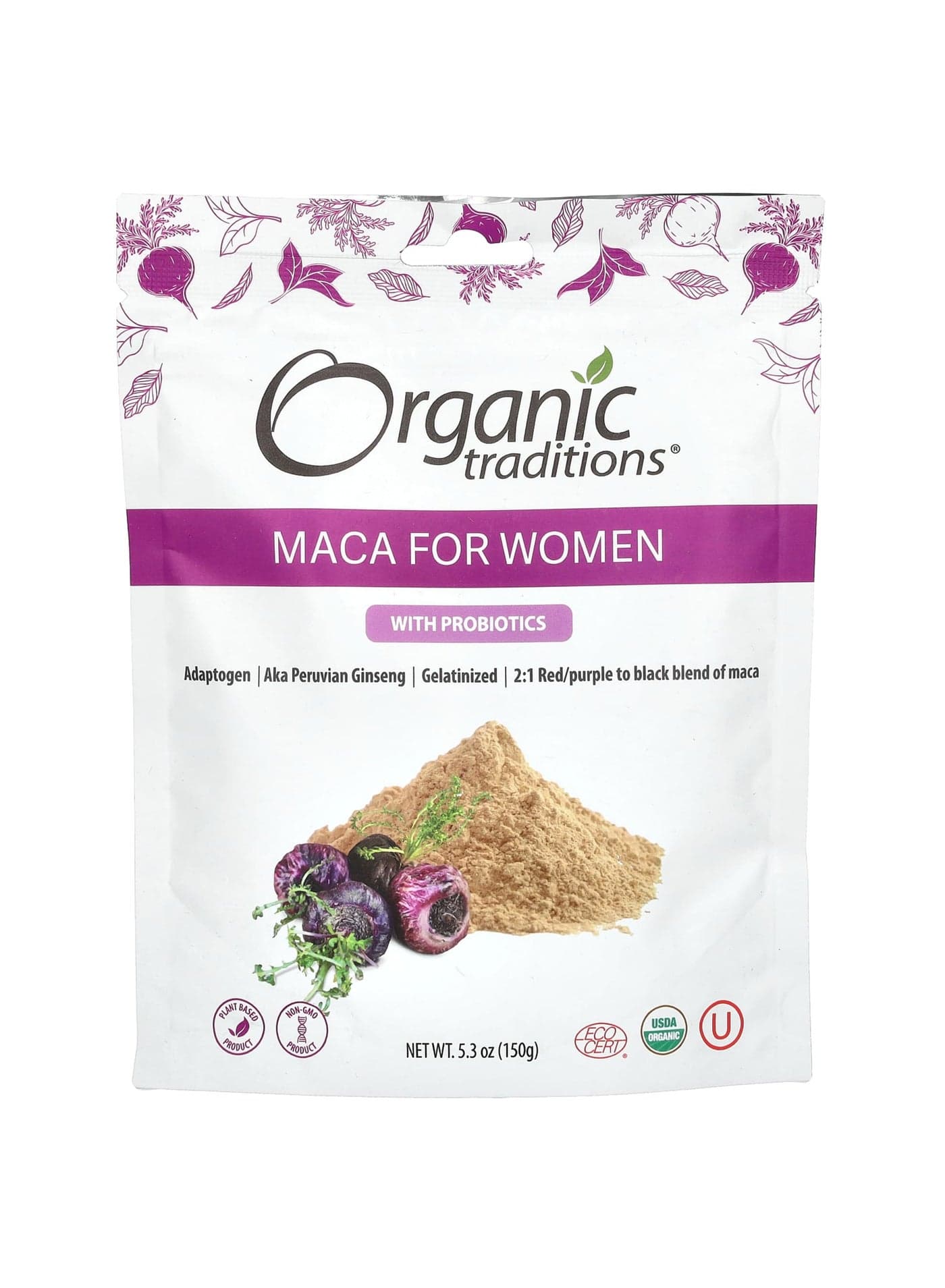 Maca For Women with Probiotics, 5.3 oz (150 g)