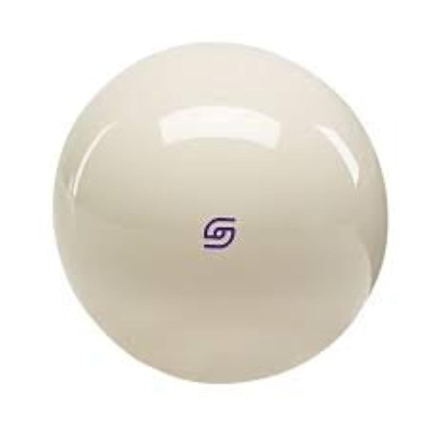 Aramith Magnetic Pool Cue Ball Phenolic Billiard Ball for Coin Operated Billiards Tables (Tournament Purple Logo)