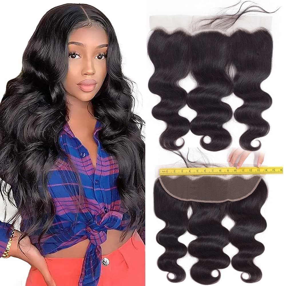 QTHAIR 16A Brazilian Virgin Body Wave Hair BundlesClosureFrontal 100 Unprocessed Brazilian Virgin Human Hair Extensions Body Wave Hair 12 13x4 Frontal