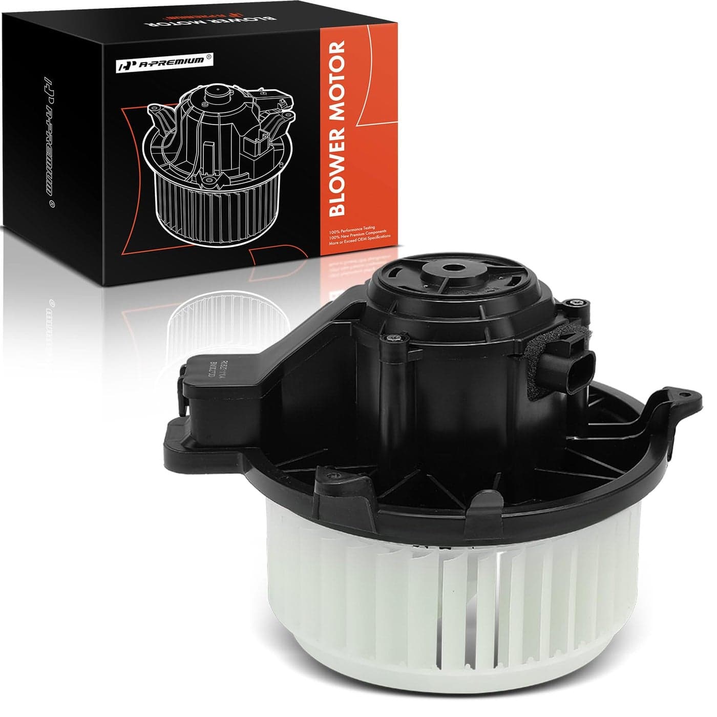 APremium HVAC Heater Blower Motor Assembly Compatible with Ford Lincoln Mercury Vehicles FusionMKZ 20102012 Milan 20102011 Front Side Replace AE5Z19805D AE5Z19805D