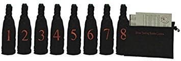 Franmara Professional Model Blind Wine Tasting Kit with Pouch 8 Numbers