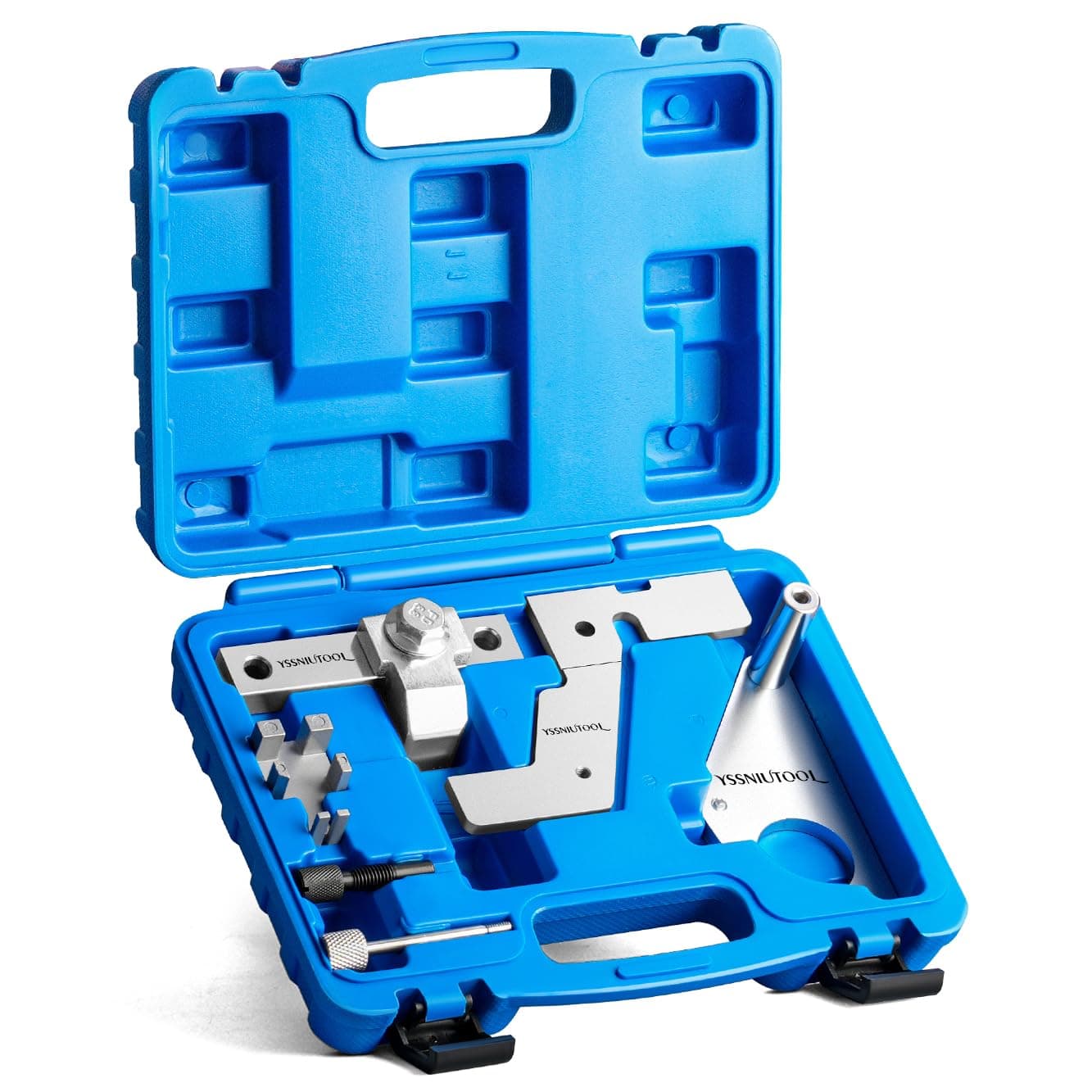 YSSNIUTOOL Engine Camshaft Timing Tool Kit Compatible with Jaguar Land Rover Evoque Ford Edge Escape Volvo Mondeo 20T Mustang 23T Replace 3031595 3031600 3031594