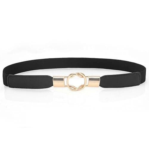 Shining Diva Fashion Belts for Women and Girls Stylish Waist Belt for Dresses Jeans Saree (16067wb)(Black)
