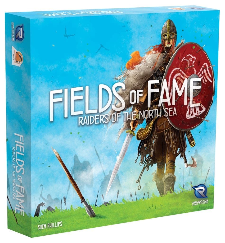 Renegade Game Studios Raiders of the North Sea Fields of Fame Expansion for Raiders of the North Sea 25 Players Ages 12 Strategy Game