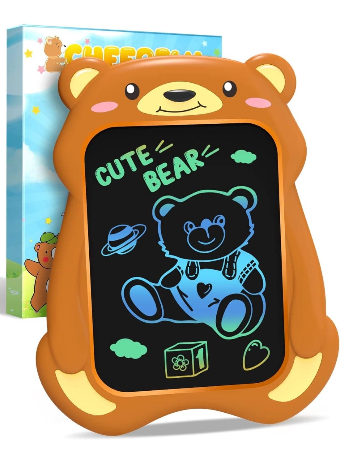 8.5-Inch LCD Writing Tablet for Kids – Colorful Drawing Board, Learning Writing Pad, Educational Toy Gift for Boys and Girls, Perfect for Holiday Gifts