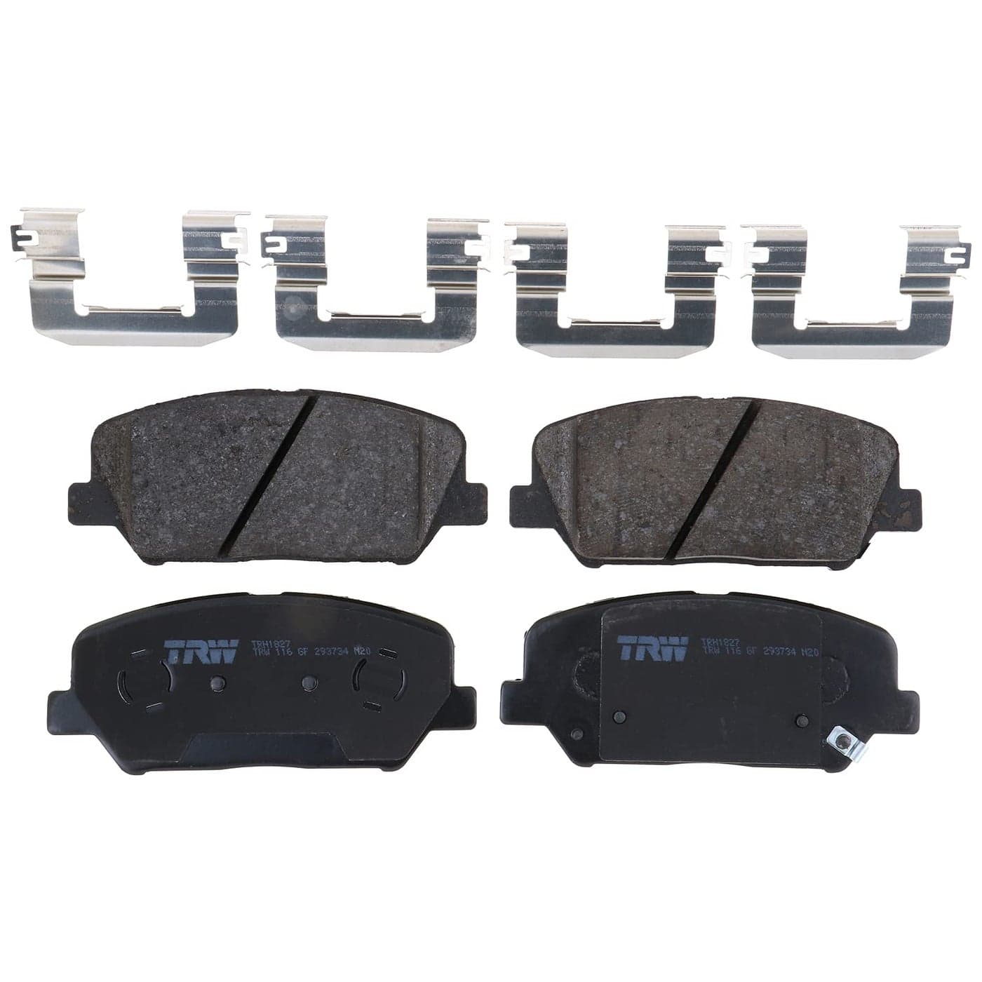 TRW Pro TRH1827 Disc Brake Pad Set For Hyundai Veloster 20162017 Front And Other Applications