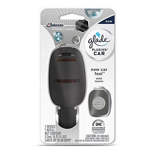 Glade PlugIns Car Air Freshener Starter Kit New Car Feel 011 Fl Oz