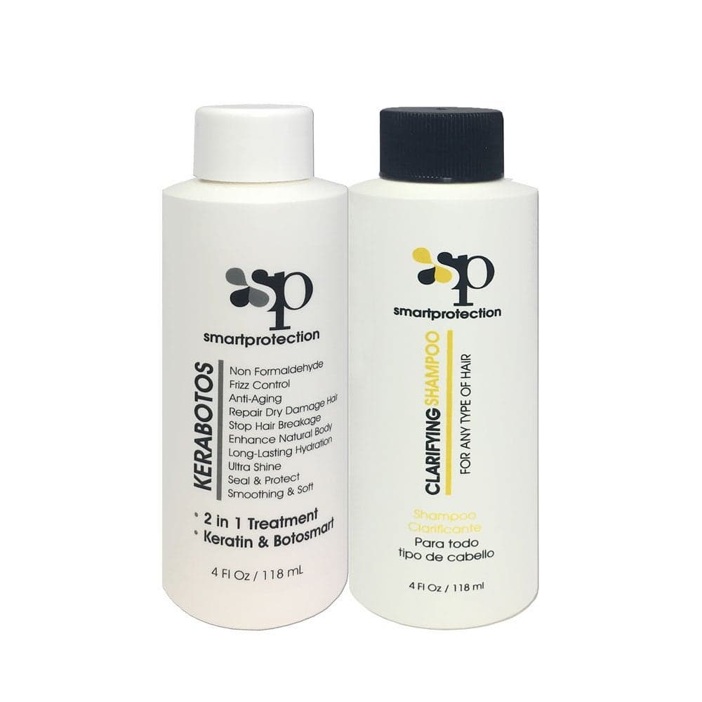 Kerabotos Clarifying Shampoo 4oz 2 in 1 Treatment Keratin Botosmart by Smart Protection