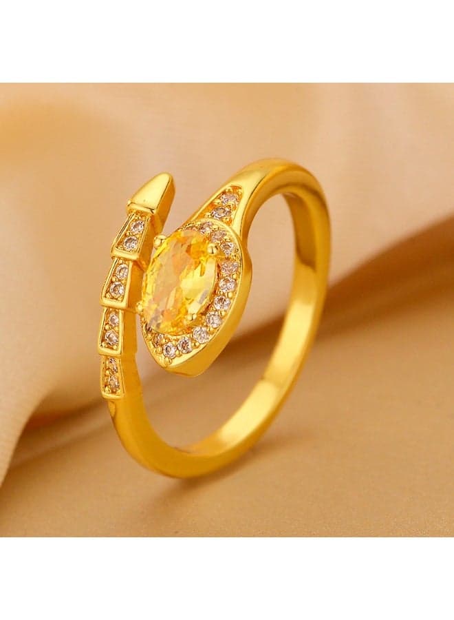 Fashion Niche High-End Personalized Adjustable Ring