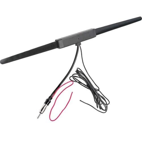 Jensen AN150SR AM/FM Antenna, Amplified Glass Mount Medium