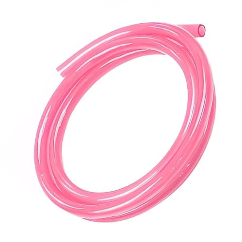 yorpyep Fuel Vent Line 118 Leakproof Seal Petrol Hose Flexible Cuttable Rubber Fuel Carburetor Vent Hose Line Oil Tube Pipe Replacement for ATV Dirt Bike Go Kart Moped Pocket Bike Pink