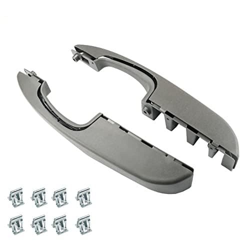 FEXON Pair Interior Door Pull Handle Front Left & Right Side Compatible with 2003-2019 Chevy Express GMC Savana 1500 2500 3500 Van Replaces 25750064 10388389