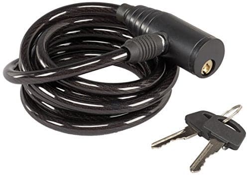 Hunters Specialties 6 ft Cable Lock with Key - Hunting Weather-Resistant Heavy Duty Anti-Theft Security Cable for Treestands, Trail Cameras & Outdoor Gear (1 PACK)