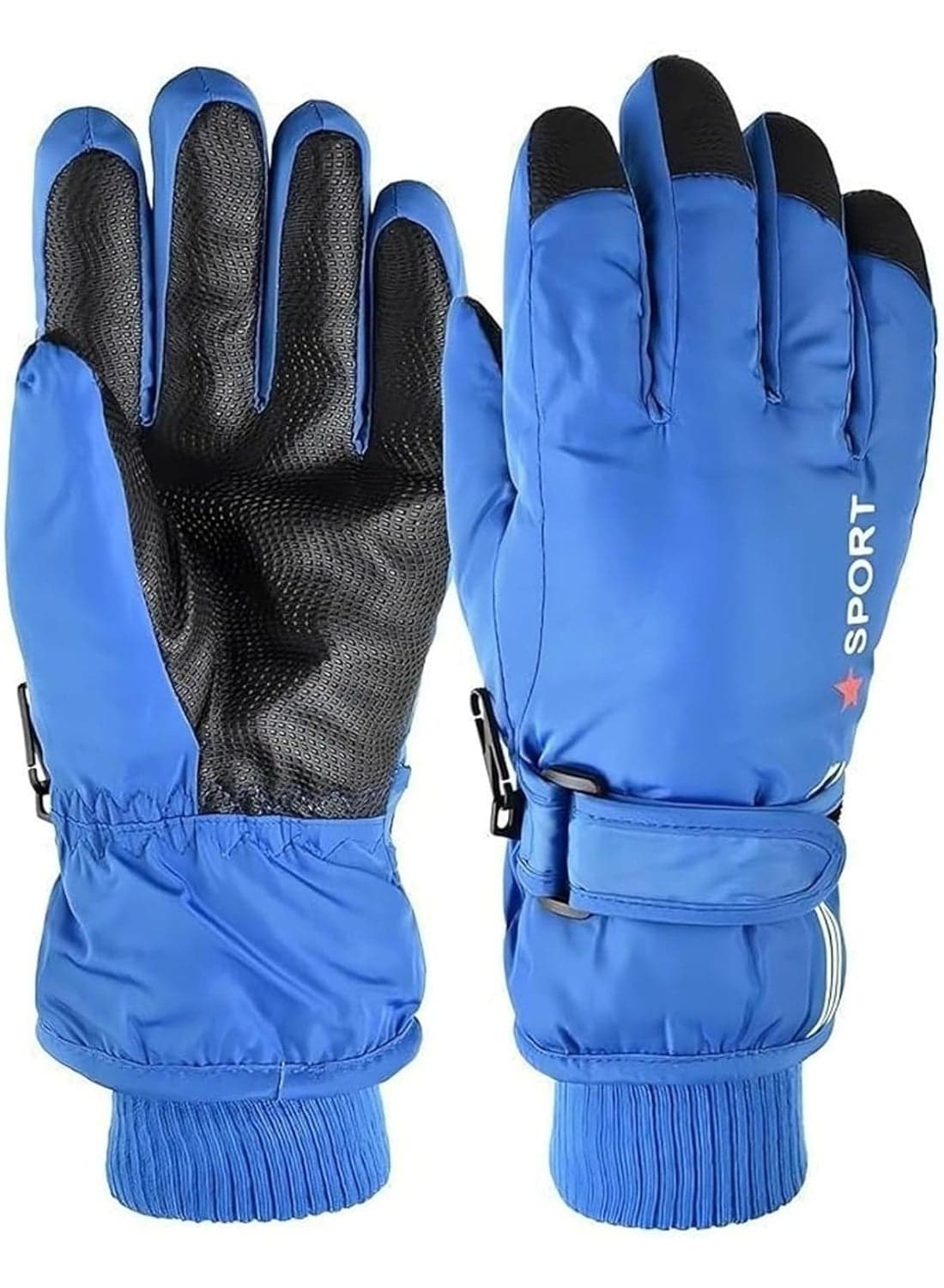 Kids Winter Snow Ski Gloves - Boys Girls Warm Gloves Breathable Waterproof Gloves Outdoor Sports Gloves for 10-16Y