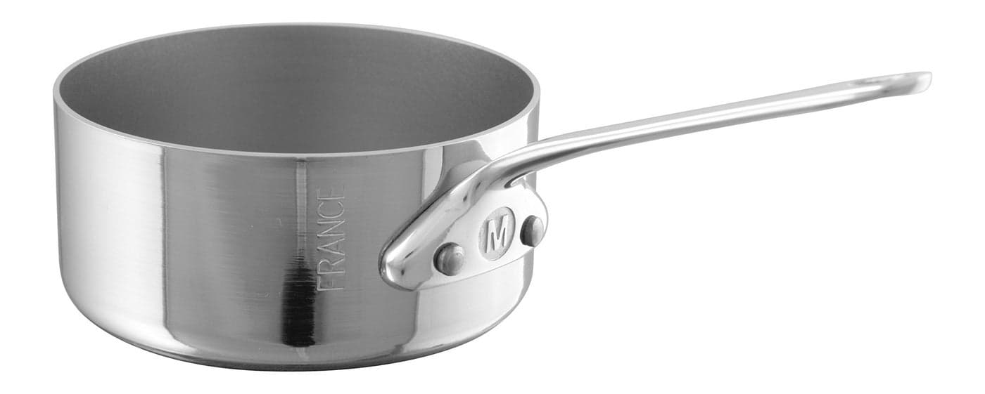 Mauviel MMinis 1 mm Stainless Steel Mini Saute Pan With Cast Stainless Steel Handle 27in Made in France