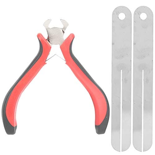 Bnineteenteam Guitar Fret Pliers Fret Puller Guitar String Cutter Guitar Fret Nipper Fret Removal Plier with Steel Plates Performance Accessory