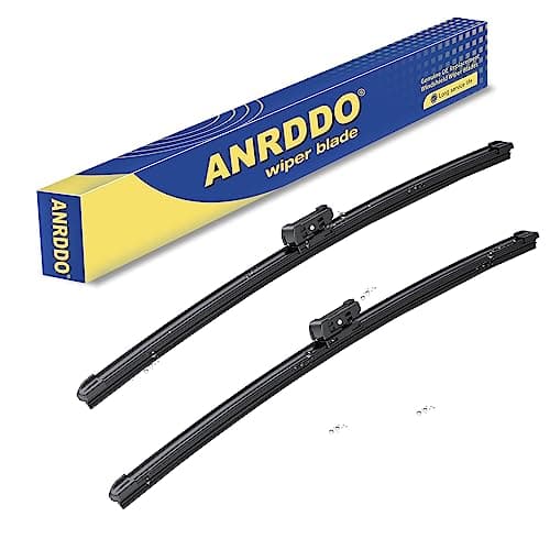 2 wipers Replacement for VW Golf R GTI Golf Alltrack e-Golf Arteon Taos Stelvio Original Equipment Windshield Wiper Blades Set - 26"+18" (Set of 2) Top Lock